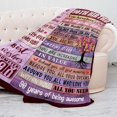 thumbnail image 2 of LHSHID 90th Birthday Gifts for Women Blanket 90th Birthday Gifts Ideas 90th Birthday Decorations for Women Gifts for 90 Year Old Woman Happy 90th Birthday Birthday Gifts Soft Throw Blanket 40"x50", 2 of 7