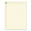 Geographics Design Paper 28 lbs. 8 1/2 x 11 Gold Foil 40 Sheets 47366S