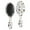 Vintage Halloween Pattern, variant on Spooky Halloween Icons Pattern Hair Brush,Girls Detangling Hair Brush,Glide Through Tangles with Ease for Wet & Dry Hair,8.8"X2.8"