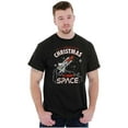 thumbnail image 4 of All I Want For Christmas Some Space Men's Graphic T Shirt Tees Brisco Brands S, 4 of 5
