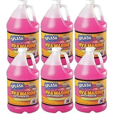 Splash 619526 RV/Marine Antifreeze, 6 gal, Pink (RV/Marine Antifreeze)