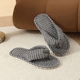 thumbnail image 4 of CAIVO Women Indoor Thong Slippers Soft Sandals Non- Comfortable Summer Home Footwear Flip-flops House Shoes, 4 of 4