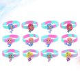 thumbnail image 3 of FELTECHELECTR 12 pulseras de sirena para niños, de silicona, accesorios de fiesta, decoración de mano, anillo de mano, color aleatorio., 3 of 7