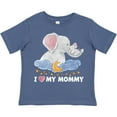 thumbnail image 3 of Inktastic I Love My Mommy Cute Elephants with Moon and Stars Boys or Girls Toddler T-Shirt, 3 of 5