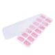 thumbnail image 1 of Bandeja para cubitos de hielo Paquete de 4 piezas con silicona de fácil liberación y bandeja flexible para cubitos de hielo de 14 piezas con tapa extraíble a prueba de derrames, 1 of 6