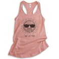 thumbnail image 1 of We Lit Fam Tank Top, Ladies Racerback Tank Top, Sun Tank, Sunshine Tank, Fam Tank, Desert Pink, Large, 1 of 3