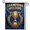 B, variant on XaaKee Garden Flags, Victory Champion Medal Trophy, Double-Sided High-Quality White Linen Small Garden Flags, Outdoor Decor, 12x18Inch