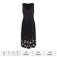 thumbnail image 3 of Vestidos tipo chaleco plisados, sin mangas, con estampado holgado e informal de verano para mujer, 3 of 5