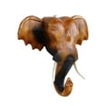 thumbnail image 3 of Escultura de pared para colgar en la pared, regalo, escultura de madera multiusos, decoración de cabeza 10 pulgadas, 3 of 9