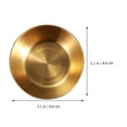 thumbnail image 2 of 2pcs Appetizer Serving Tray Simple Sauce Dishes Miniature Spice Dish Plate, 2 of 8
