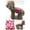 Rose Red, variant on Shulemin Doggie Diaper Washable Breathable Vibrant Color Male Dog Diapers Belly Bands for Dog,White S