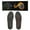Black, variant on 1 Pair Massage Insoles Magnetic Insoles Orthopedic Insoles Acupressures Insoles