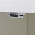thumbnail image 6 of Noble House 108" Multifunctional TV Cabinet Set with Sideboards & Overhead Bridge, Storage for Living Room, White + Walnut, 6 of 14