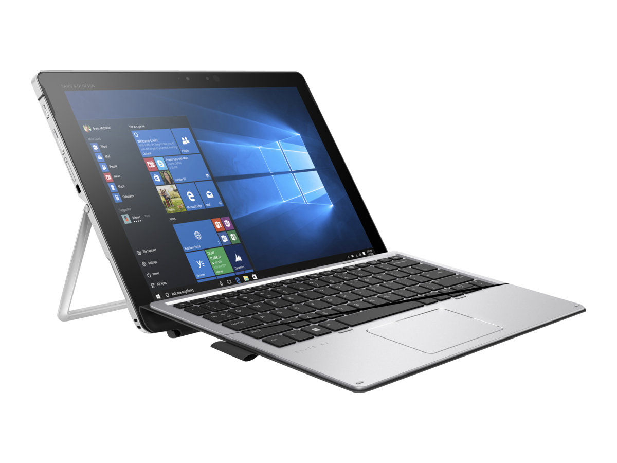 HP Elite x2 1012 G2 - Tablet - Core i5 7200U / 2.5 GHz - Win 10 Pro 64-bit  - HD Graphics 620 - 4 GB RAM - 128 GB SSD HP Value - 12.3