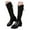 Black, variant on UngA Womens Boots Mid Calf Wide Toe Box Motorcycle Biker Riding Boots with Buckles Round Toe Dress Boots with Low Chunky Heel Boot for Women Black,Size 6.5