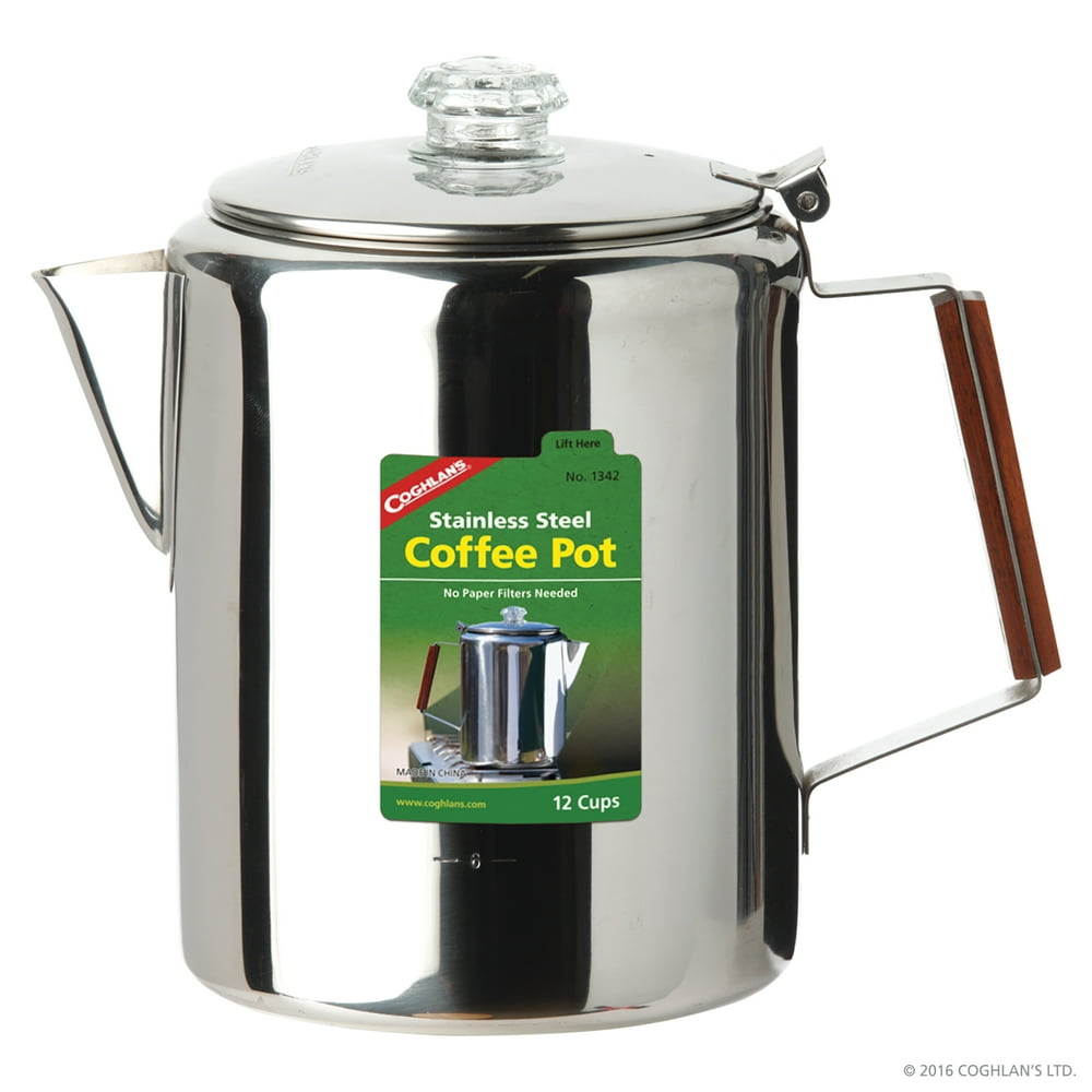 Coghlan Stainless Steel Coffee Pot 12Cup