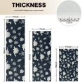 thumbnail image 4 of Gray Dinosaurs Exotic Leaves Kitchen Rugs Sets Of 3,Kitchen Runner Rugs Non Skid Washable,Decorative Kitchen Floor Mats for Kitchen,Sink,Laundry,17"x30"+ 17"x47" + 17"x59", 4 of 6
