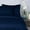 Blue, variant on Elegant Comfort 6 Piece Bed Sheets Polyester Queen Black 1500 Thread Count