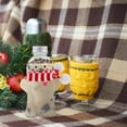 thumbnail image 5 of Gymnture 10 Christmas Gingerbread Man Juice Bottles with Scarf - Red/White, 5 of 10
