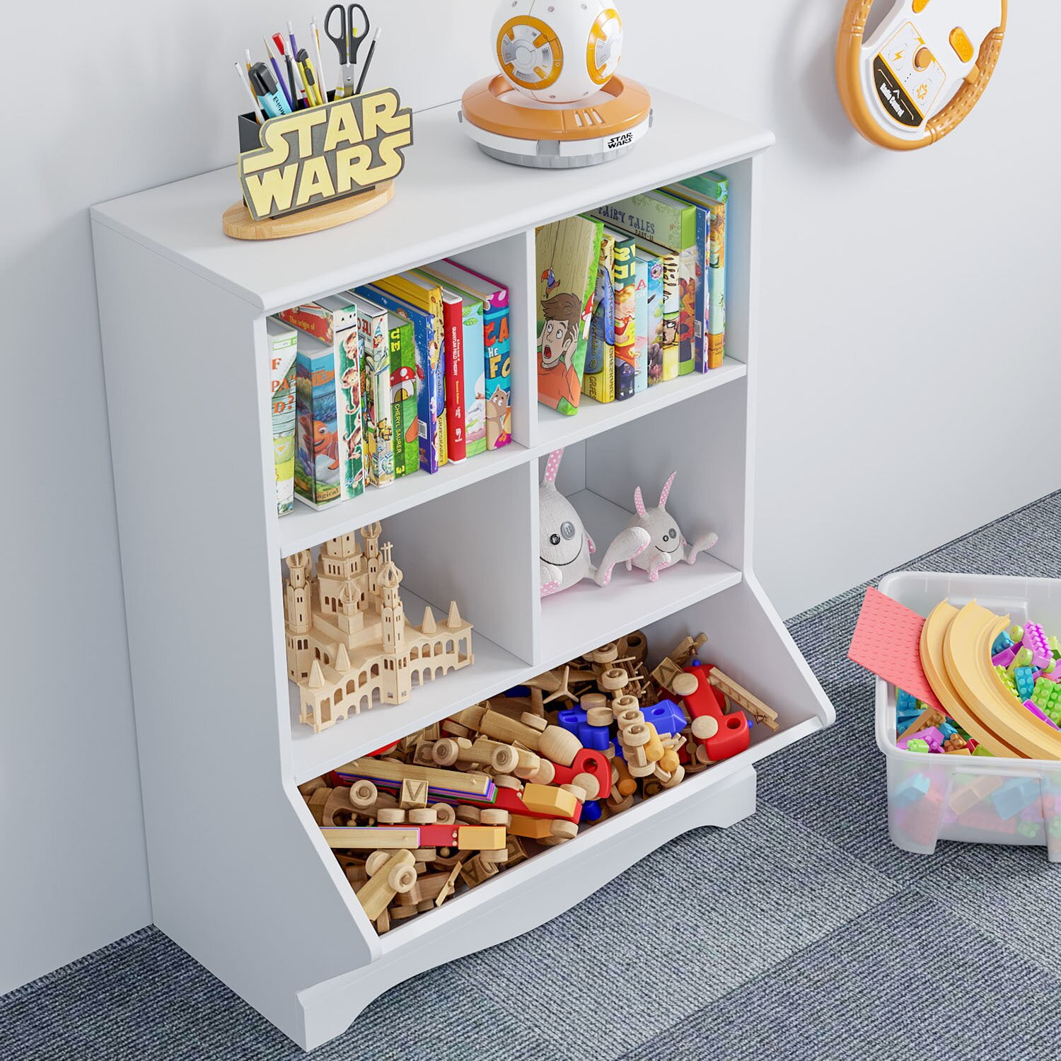 Homfa Kids Toy Storage Cabinet Accessories Screws Kits 