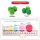 thumbnail image 5 of Bola de peluche de color elástico de 10 a 30 mm de alto, bola de pelo pequeña para niños de jardín de infantes, accesorios hechos a mano para bricolaje, bola de pelo, 5 of 6