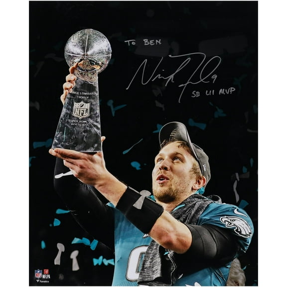 Foles, Nick Auto Personalized (eagles/sblii) 16x20 Photo - Fanatics Authentic Certified
