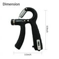 thumbnail image 4 of Hand Grip Strengthener, Adjustable Resistance 22-132 Lbs (10- 60kg), Hand Grip Exerciser, Strengthen Grip, Hand Squeezer, Forearm Grip, Hand Exercise, Gripper, Finger Strengthener, 4 of 4