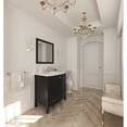 thumbnail image 3 of Estella 32 - Espresso Cabinet + White Carrera Counter, 3 of 6