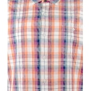 Tommy Bahama Men's Big & Tall Indigo Coast Check Long Sleeve Woven Shirt 3XLT