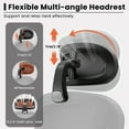 thumbnail image 3 of COOLHUT Ergonomic Office Chair, 360° Swivel High Back Home Desk Chair, 3D Adjustable Armrest & Headrest, Seat Height Adjustable Computer Chair with Lumbar Support, Home Gaming Chair, 3 of 10