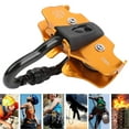 thumbnail image 4 of Double Pulley System, High Elastic Spring High Strength Hauling Tool 20KN Climbing Pulley, for Mountaineering Engineering  Rock Climbing Rescues, 4 of 8
