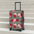 thumbnail image 6 of Rateoe Rose Flowers Printed Luggage Cover, Suitcase Protector Fits 18-32 Inch Luggage-Medium, 6 of 7