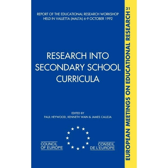 Research into Secondary School Curricula, (Hardcover)