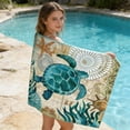 thumbnail image 5 of Bcylexb Colorful Quick Dry Beach Towels, 28"x 55" Sea Turtle Pattern Towels Portable Sand Free Lightweight Pool Towels for Beach Travel Swimming Bath Towel, 5 of 6