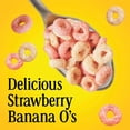 thumbnail image 3 of Strawberry Banana Cheerios, Heart Healthy Gluten Free Breakfast Cereal, Family Size, 19 oz, 3 of 16