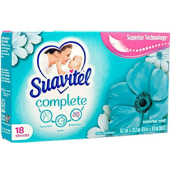 Dryer Sheets Waterfall Mist 18 ct Pack Of 1