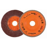 Walter 15R454 Enduro Flex Flap Disc 4-1/2 x 7/8 Arbor 40Grit