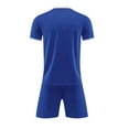 thumbnail image 4 of Running Sets for Boys 2 Piece Basketball Outfits 4-16 Years Teens Kids Short Sleeve T-Shirts and Shorts Quick-Dry Gym Workout Track Suits, 4 of 5