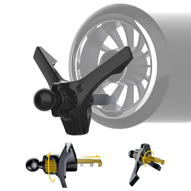 Adaptador de montaje en salida de aire de coche en forma de Y, adaptador de soporte para teléfono con abrazadera, accesorios de soporte, Clip de montaje en salida de aire de coche Universal