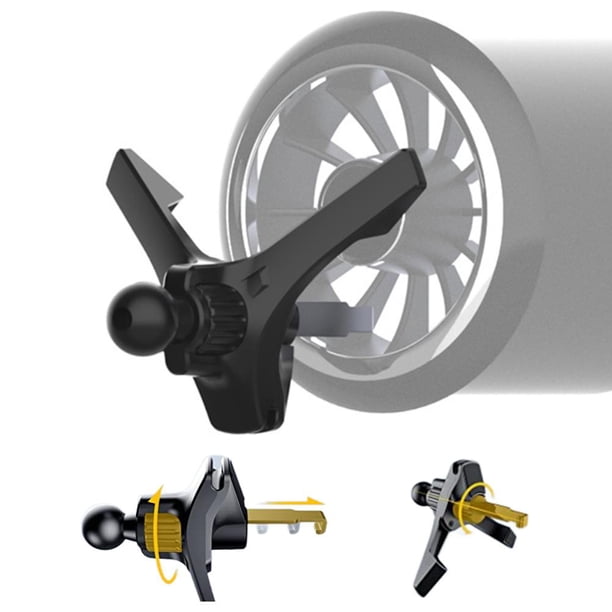 Adaptador de montaje en salida de aire de coche en forma de Y, adaptador de soporte para teléfono con abrazadera, accesorios de soporte, Clip de montaje en salida de aire de coche Universal