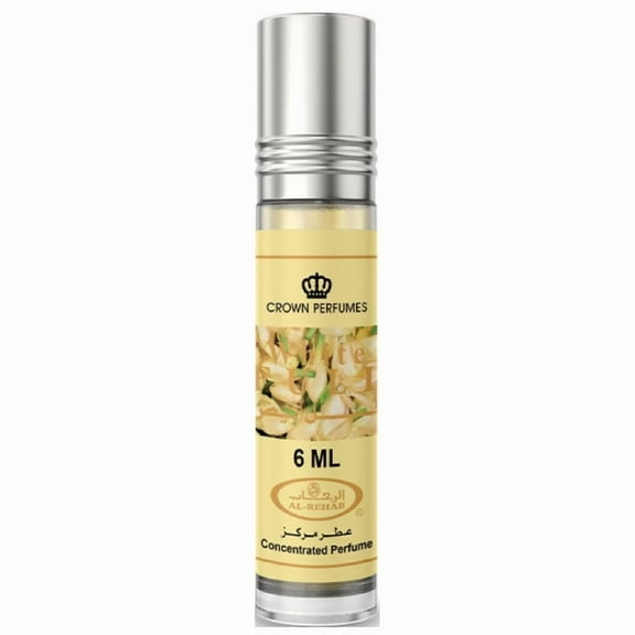Al Rehab White Full Concentrated Perfume Oil Roll On 6 ml (0.20 Fl Oz)