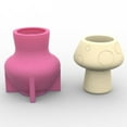 thumbnail image 6 of ZPAQI Creative Mushroom Planter Casting Silicone Mould for Handmade Cement Pots, 6 of 11