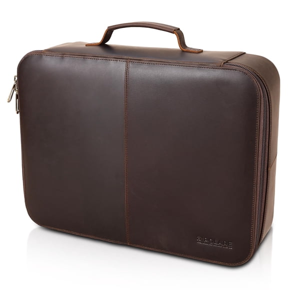 Sacoche en Cuir 16 Pouces pour Ordinateur Portable, Sacs Messagers pour Hommes et Femmes, Meilleure Sacoche de Bureau
