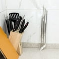 thumbnail image 4 of SDFGTstore Roll Up for Triangle Dish Drying Rack for Sink Corner Foldable Caddy Sponge Hold, 4 of 11
