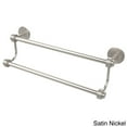 thumbnail image 3 of Satellite Orbit Two Collection Double Towel Bar with Grooved Accents - Antique Brass / 36 Inch, 3 of 5