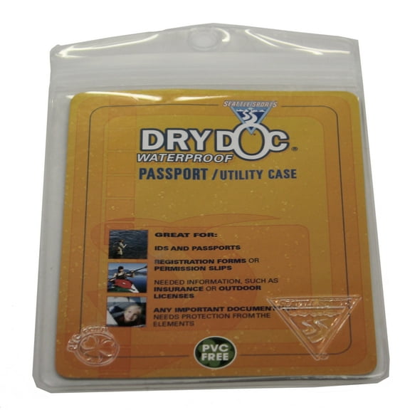Seattle Sports Company Dry Doc Passport Case: Clear