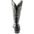 thumbnail image 3 of Ferrini Western Boots Mens Round Toe Embroidered Lizard Black 13611-04, 3 of 7