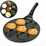 1pc 7 Mold Mini Pancake Maker, Mini Griddle Pan, Cookware for Kitchenware and Restaurant Supplies
