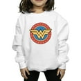 thumbnail image 3 of DC Comics Girls Wonder Woman Circle Logo Sweatshirt, 3 of 5