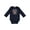 Navy, variant on My Dad Graduated and I'm Super Proud Boys or Girls Long Sleeve Baby Bodysuit